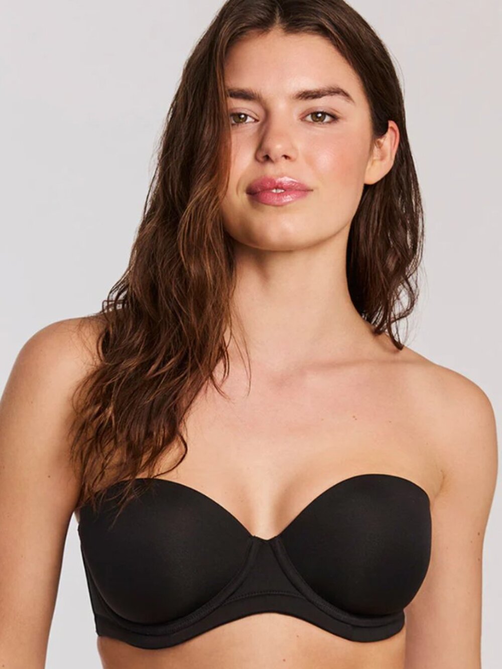 Wacoal 854119 Women’s Red Carpet Strapless Underwire Bra Size 38D Black